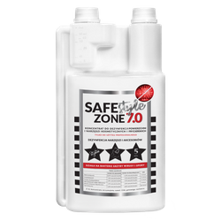 Preparat do dezynfekcji powierzchni, narzędzi i akcesoriów SAFE ZONE 7.0 Style 1000 ml - 10 szt.